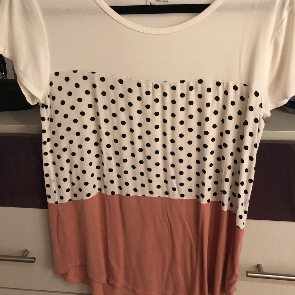 3 color block shirt NEW
